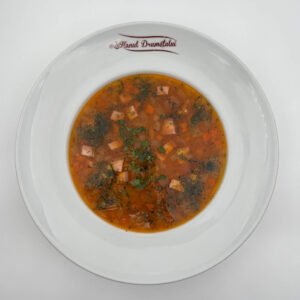 Ciorba de fasole cu afumatura