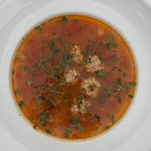 Ciorba taraneasca de perisoare